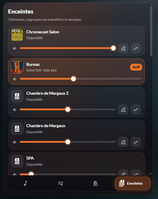 Enceintes